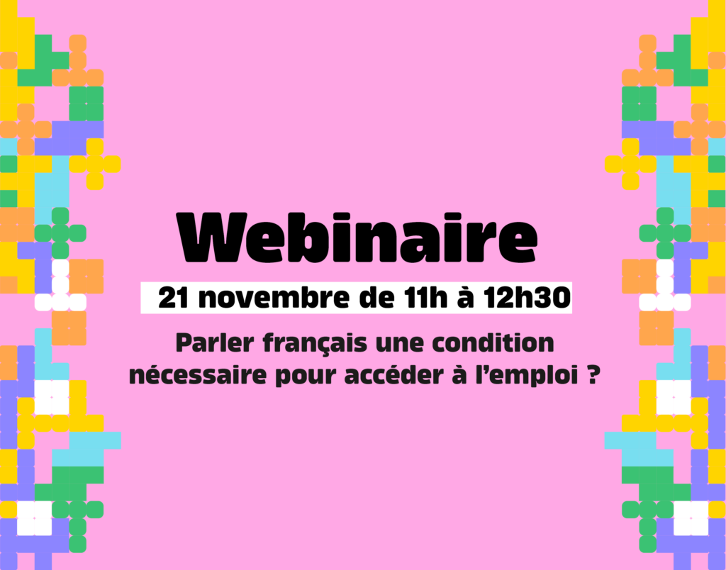 Webinaire &#8211; 21 novembre